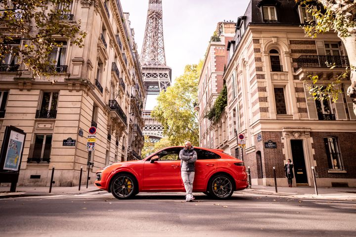 Music journalist Niko Hüls has explored hip-hop culture in Europe. Credits: Porsche Newsroom