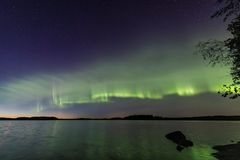 Dynerna syntes ett grönaktigt, jämnt vågmönster, som en randig molnslöja eller dynerna på en sandstrand.
Credit: Kari Saari