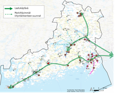 Länsi-Uudenmaan laatukäytävät.