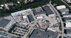 Ilmakuva tulevan kampuksen paikasta. Suunnittelukilpailu ratkeaa ensi vuoden alussa.