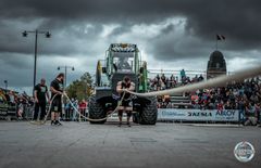 Aivars Smaukstelis Latviasta osallistuu APCONissa Strongman-kilpailuun. Kuva: Kuva: Strongman Champions League.