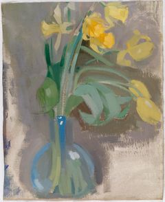 Helene Schjerfbeck: Narcisser (1908–1909). Finlands Nationalgalleri / Konstmuseet Ateneum, samling Hoving. Bild: Finlands Nationalgalleri / Hannu Aaltonen.