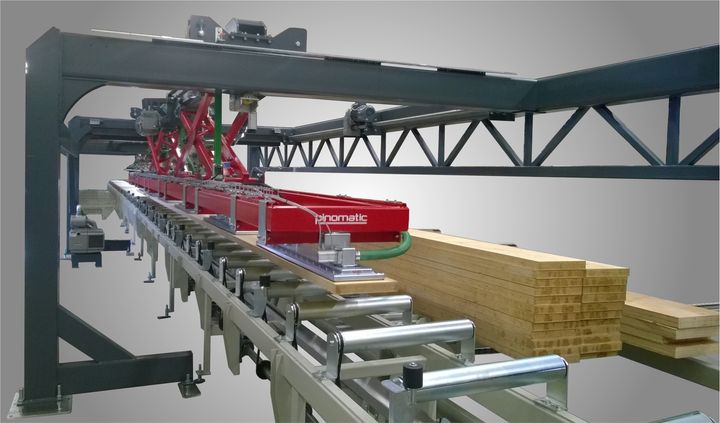Pinomatic de-stacker