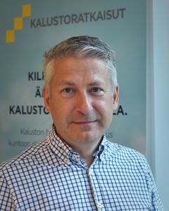 Suomen Kalustoratkaisut Oy:n toimitusjohtaja Timo Peltonen