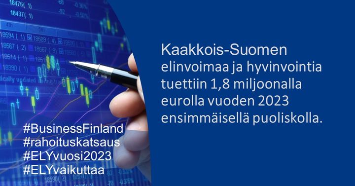 Kaakkois-Suomen rahoituskatsaus 2023 tammi-kesäkuu
