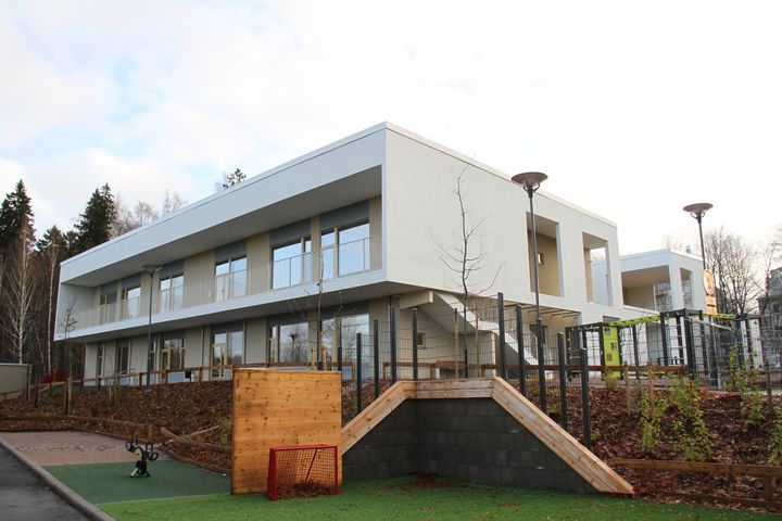 Kirkkojärven päiväkoti ja nuorisotila. Kuva: Riikka Sippo-Hosio