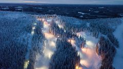 Kolin rinteet ja Break Sokos Hotel Koli, kuva Pohjois-Karjalan Osuukauppa