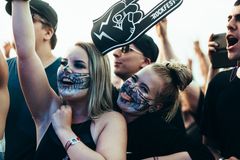 Rockfestin yleisöä Hyvinkäällä 2019. Kuva Teemu Heikkilä Hyvinkään kaupunki.