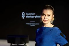 Kuvassa Suomen startup-yhteisön toimitusjohtaja Riikka Pakarinen