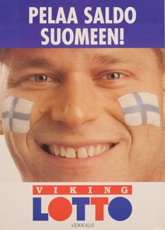 Vikingloton mainos vuodelta 1993.
