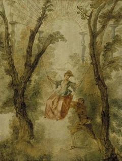 Antoine Watteau
Valenciennes 1684-1721 Nogent-sur-Marne
Keinu / Gunga / The Swing
n. / ca 1712
Öljy kankaalle, olja på duk, oil on canvas
kokoelma / samling / Collection: Linder
Sinebrychoffn taidemuseo / Konstmuseet Sinebrychoff / Sinebrychoff Art museum
kuva / foto: Kansallisgalleria / Leif Stolpe