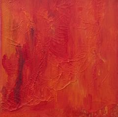 Teos: Jarmo Helppi, Aurinkovarjo, 50 x 50 cm, öljyväri kankaalle, 2018