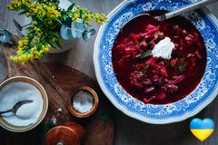 Borssikeitto on alun perin ukrainalainen ruoka. Kuva: Britt Paju.