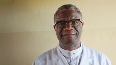 DENIS MUKWEGE, kuvaaja Hannu Happonen/Fida.