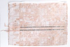 Interwoven – Yhteen kudotut 05.06.2019 - 01.03.2020, Sandra Wirtanen, Prototype I, 2018. monikerroksinen jacquard / multilayered jacquard. Polyamidi, kupari, villa, aurinkokennot. Kuva/Photo: Ella Tommila/EMMA