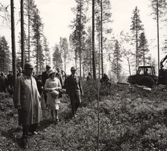 Kuningatar Elisabet II Suomessa vuonna 1976. Kuva: Presidentti Urho Kekkosen arkisto