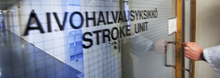 Aivoinfarktin liuotushoito pitää aloittaa niin nopeasti kuin mahdollista (Kuva: Helsingin yliopisto/ Mauri Helenius)