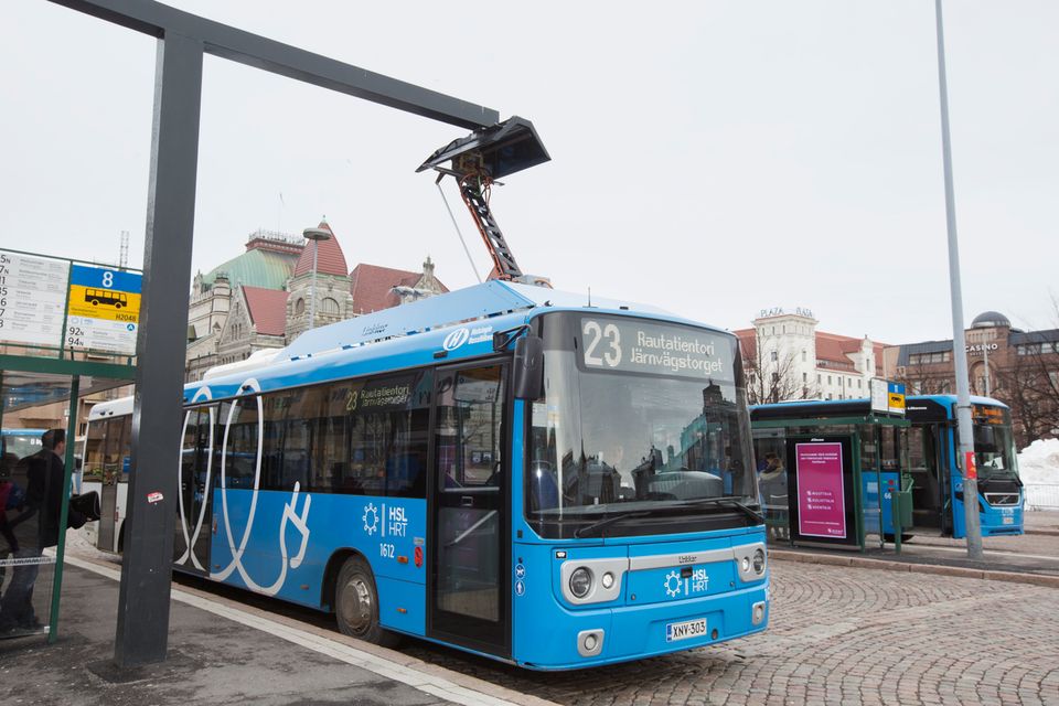 Destia Toimittaa HSL lle S hk bussien Latauspalvelun Destia Oy