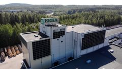 Reka Kaapelin Riihimäen tuotantolaitoksen aurinkovoimala tuottaa energiaa yrityksen omaan käyttöön.
