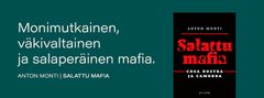 Anton Montin Salattu mafia ilmestyy 4.9.2023.