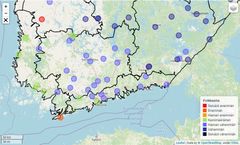 Tjällossningsprognos för våren 2022.