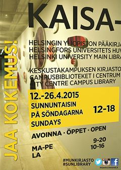 Sunnuntaiaukiolosta kerätään kokemuksia sosiaalisen median kautta.