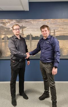 Sebastian Stenfors  ja Ville Karhumaa.