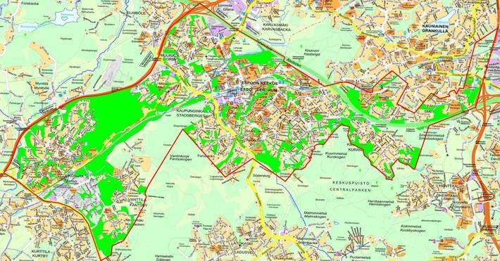 Osallistu ja vaikuta Keski-Espoon luonnon- ja maisemanhoitosuunnitelman  valmisteluun | Espoon kaupunki - Esbo stad