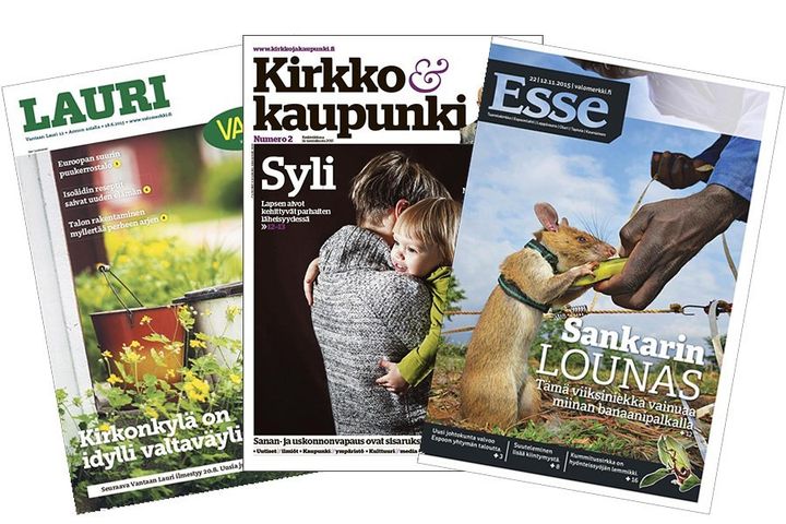 Pääkaupunkiseudun seurakunnat julkaisevat ensi vuoden alusta yhteistä mediaa, kun Helsingin Kirkko ja kaupunki, Espoon Esse ja Vantaan Lauri yhdistyvät. Uuden yhteisen median nimeksi tulee Kirkko ja kaupunki.
