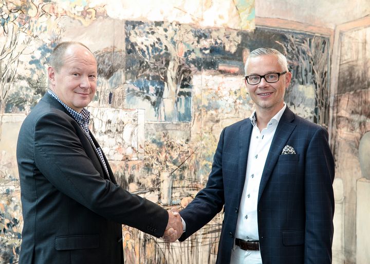 Managing Director Tomi Lod and Mikko Soirola.