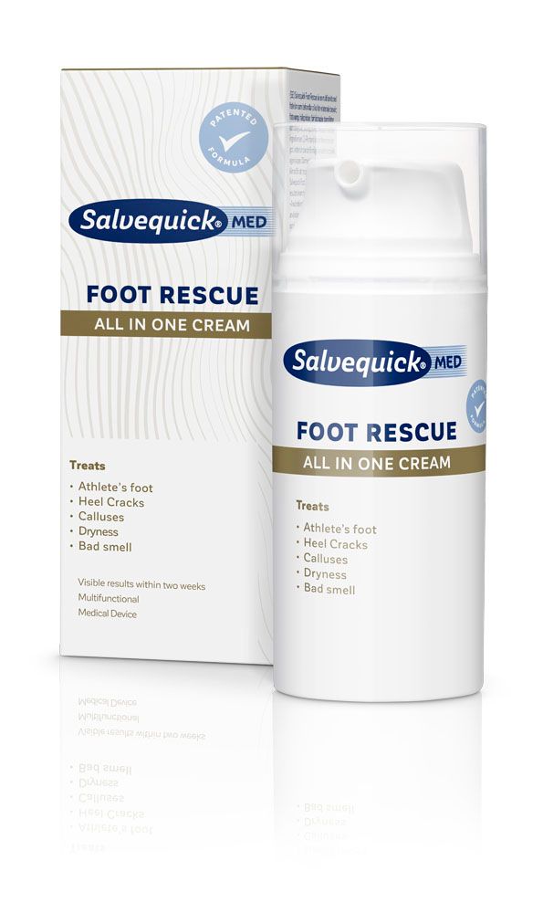 Salvequick Foot Rescue All in One Cream
Pakkauskoko: 100 ml
Jälleenmyynti: Apteekit
Hinta: noin 29 euroa