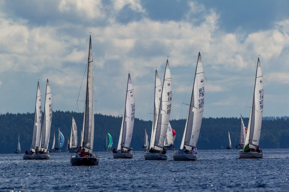 H-veneet Päijännepurjehdus 2017