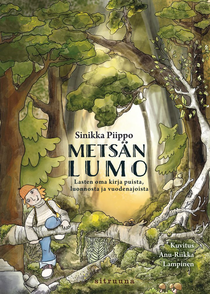 Sinikka Piippo, Anu-Riikka Lampinen_Metsän lumo kansi