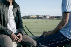 Heidi Kilpeläinen: Land of Dreams, 3-kanavainen video, 2019, kuva: Heidi Kilpeläinen.