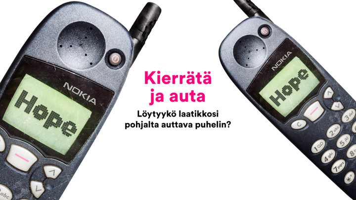 DNA is launching its Helping Phone (Auttava puhelin) charity campaign on Monday, 13 July 2020 for the benefit of families with limited means.