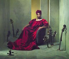 Imany on julkaissut uransa aikana kolme studioalbumia: The Shape of a Broken Heart (2011), The Wrong Kind of War (2016) ja Voodoo Cello (2021). Kuva: Eugenio Recuenco
