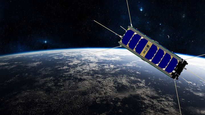 Havainnekuva Foresail-1-satelliitista. Kuva: Kestävän avaruustieteen ja -tekniikan huippuyksikkö