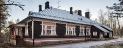 Vuonna 1911 valmistunut ylilääkärin asunto.