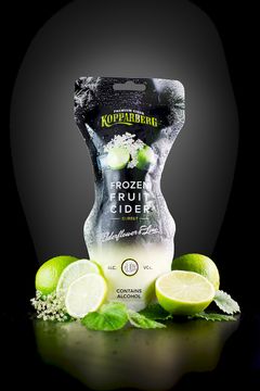 Kopparberg Frozen Fruit Cider Elderberry & Lime Kuva: Vastavirta Oy