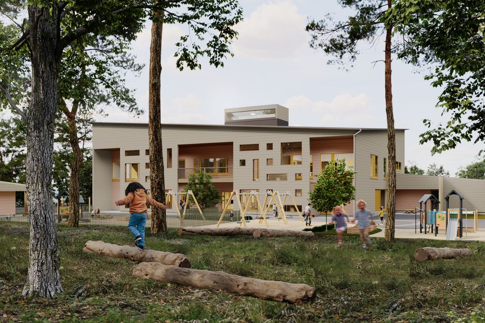 Hoivarakentajat Matarin päiväkoti Vantaa havainnekuva 1 web