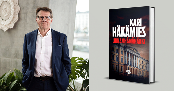 Kari Häkämiehen Linnan hämähäkki julkaistaan 2.6.2022.