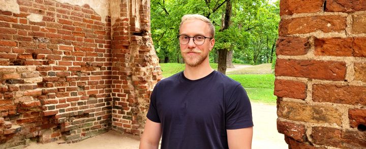 Väitöskirjatutkija Markus Hiekkamäki. Kuva: Mona Pulst