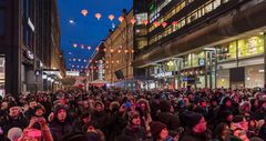 Det kinesiska nyåret firas 2018. Foto: M. Rantalainen.