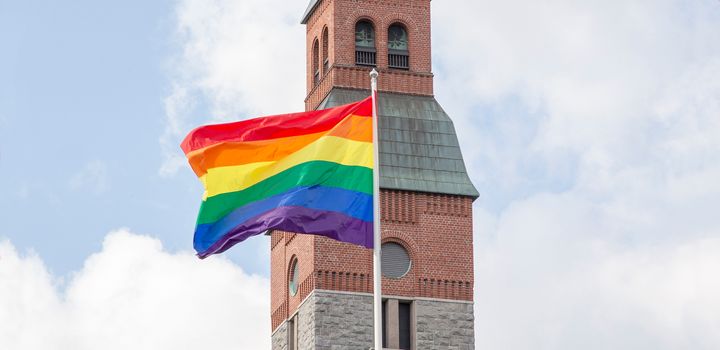 Kansallismuseo toimii Helsinki Pride -yhteisön järjestämän Helsinki Priden päätapahtumapaikkana syyskuussa 2020. Kuva: Museovirasto