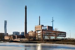 Vasa Elektriska fotat från Metviksstranden. Foto: Ann-Sofi Berg