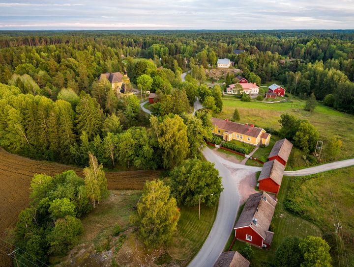 Snappertunan kirkonkylä. KUVA: Johan Ljunqvist / Multifoto