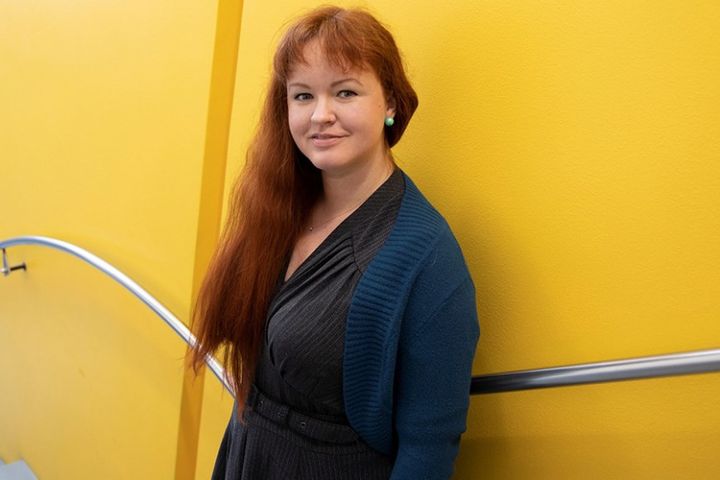 Iina Sahramäki (Kuva: Henri Hautamäki).