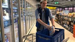 S-market Keuruulla Kauppa-apu-palvelu on käynnistynyt jo 8.4.2020. Kuva: Pasi Seppälä / Keskimaa.