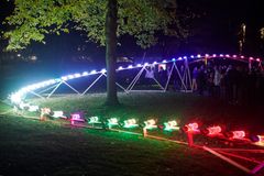 Gijs van Bon's PING at Glow festival in Eindhoven in 2018.