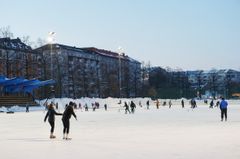 Artificial ice rink Brahenkenttä.